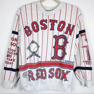 Ultra Rare 1990 Vintage Boston Red Sox Crewneck